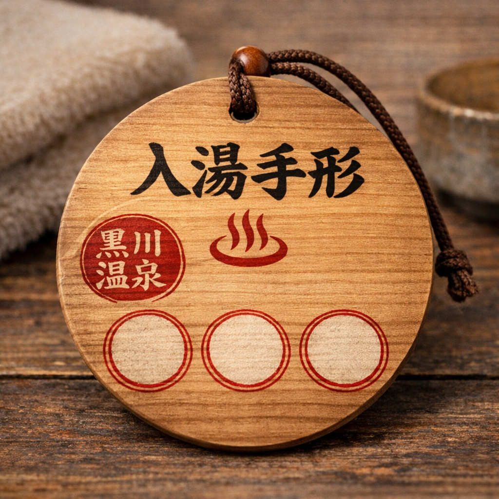 黒川温泉の入湯手形